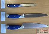 Нож с синей ручкой JB1A (12/144)